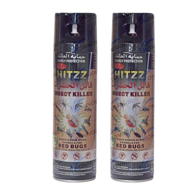El aceite de la FAMILIA basó fácil usando golpea abajo el espray de aerosol del mosquito de HITZZ